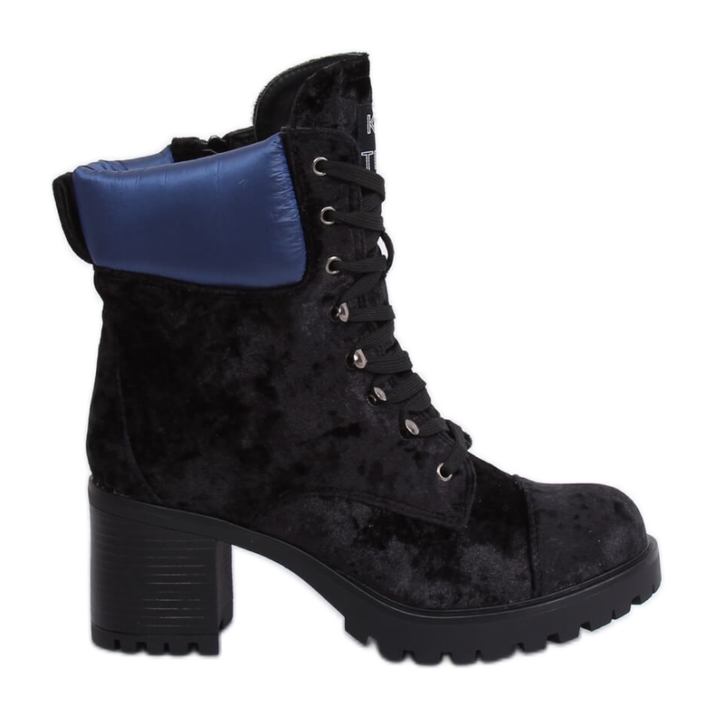 Svart velourarbetare K1835203 Negro