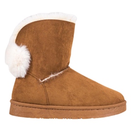 SHELOVET Varm mocka i mocka brun