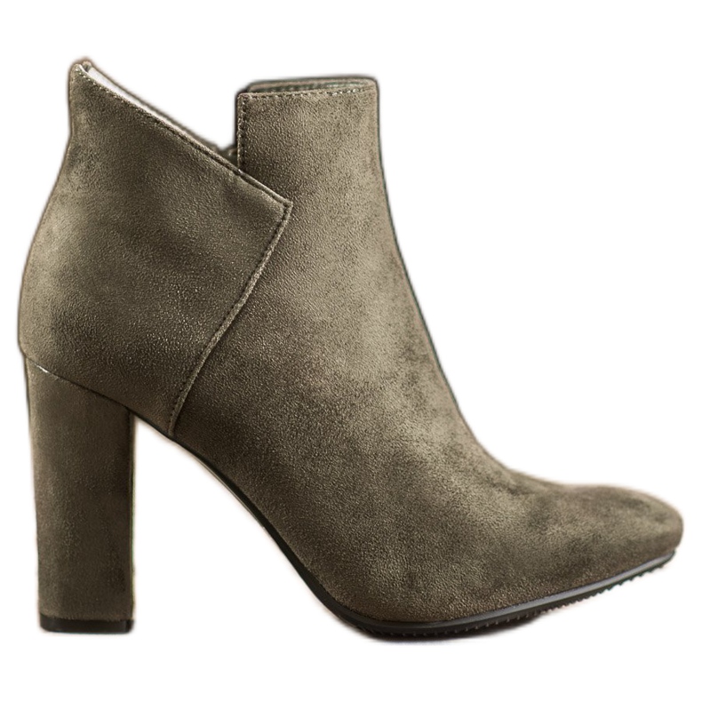 Sexiga VINCEZA mocka stövlar grön