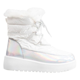 Bella Paris Mode snöskor vit