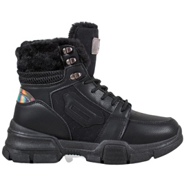 SHELOVET Sportskor med Holo -effekt svart