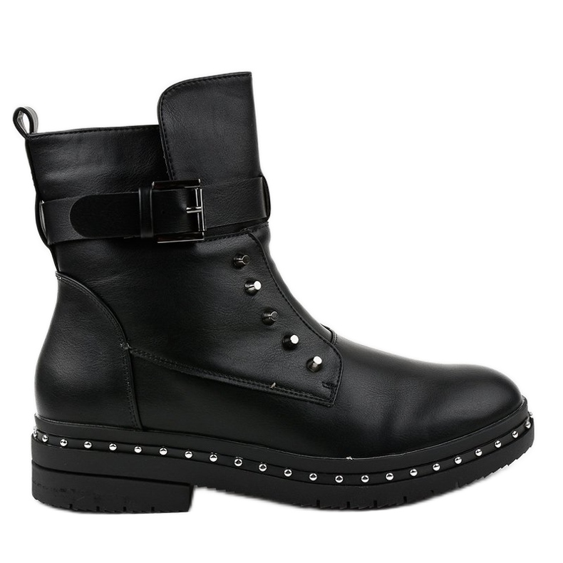 Svarta plattisolerade stövlar 1946-9