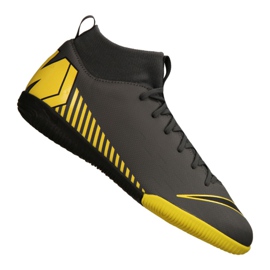 Inomhusskor Nike Mercurial SuperflyX 6 Academy Gs Ic Jr AH7343-070 mångfärgad grå