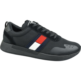 Skor Tommy Hilfiger Flag Flexi Tommy Jeans Sneakers M EM0EM00331 990 svart