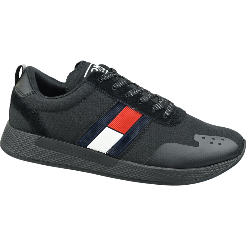 Skor Tommy Hilfiger Flag Flexi Tommy Jeans Sneakers M EM0EM00331 990 svart