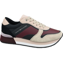 Tommy Hilfiger Active City Sneaker W FW0FW04304 674 skor röd mångfärgad