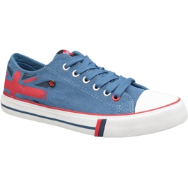 Lee Cooper Low Cut 1 W LCWL-19-530-032 skor blå
