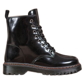 SHELOVET Svarta arbetare med ekoläder