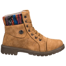 Moderiktiga MCKEYLOR -fällare brun