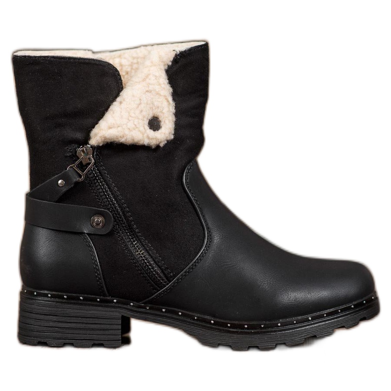 SHELOVET Arbetare Med En Roll -Up Sko svart