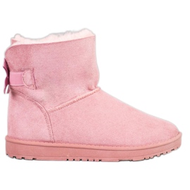 Haver Bekväm Mukluki rosa