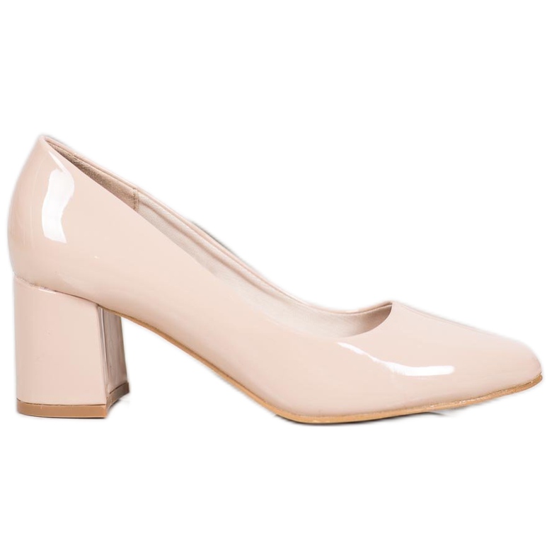 Klassiska VINCEZA -pumpar beige