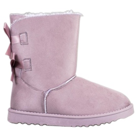 Kayla Bekväm Mukluki violett