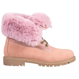 Vices Rosa fällare med upprullningsskaft