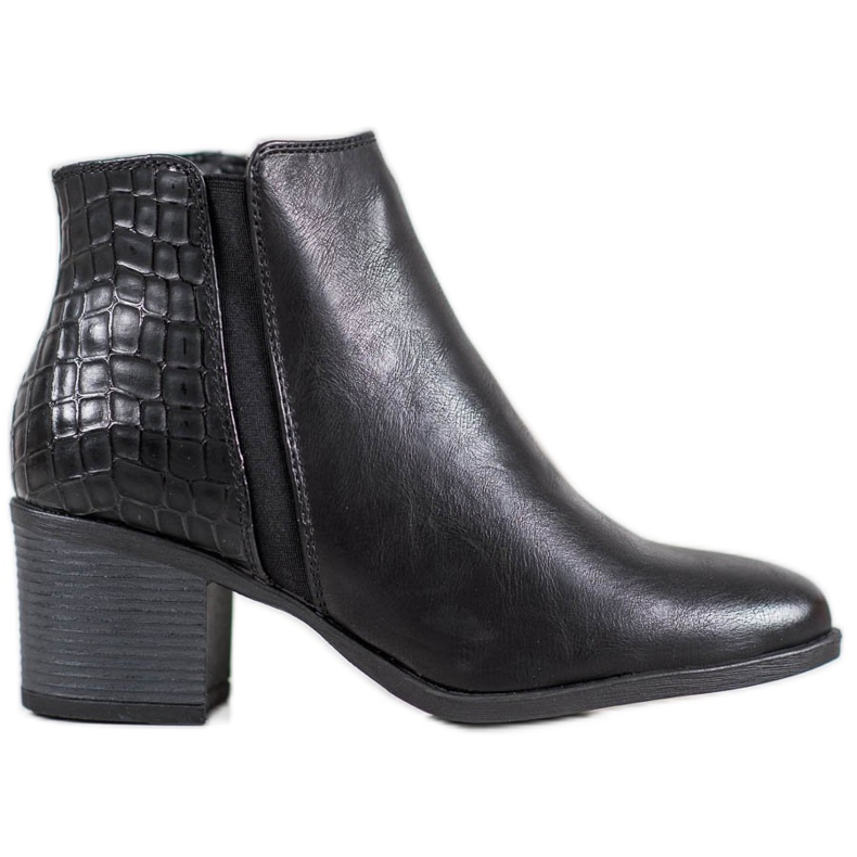 Super Me Varma Snake Print stövlar svart