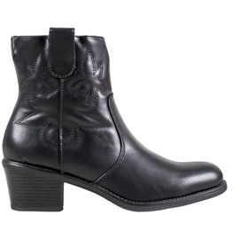 Nio Nio Svarta cowgirls med ett mönster