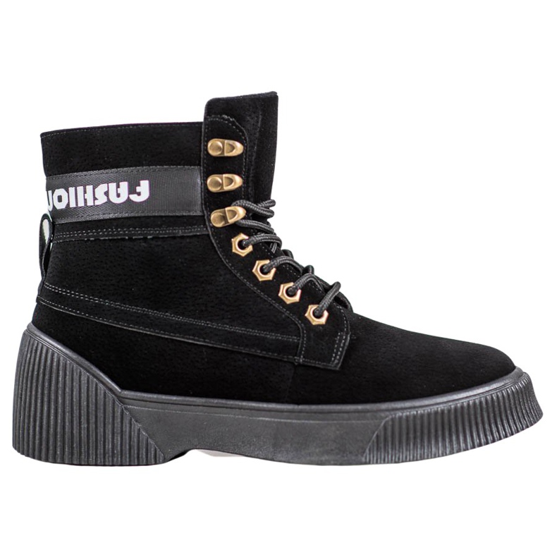 Yes Mile Modebundna fotbollsskor svart