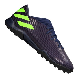 Adidas Nemeziz Messi 19.3 Tf M EF1809 skor mångfärgad purpur