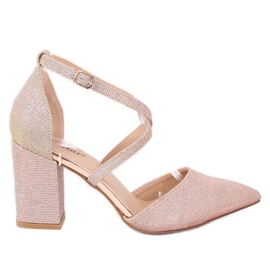 Pumpar på stolpen NC951 Champagne rosa