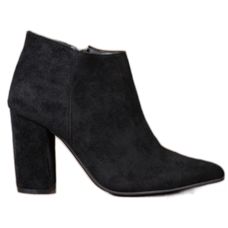 Marquiz Sexiga stövlar med dragkedja svart