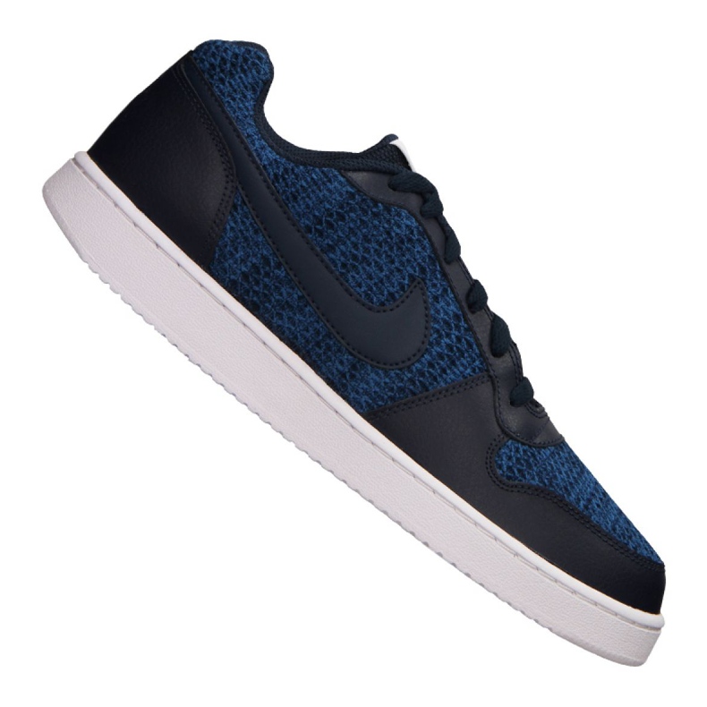 Nike Ebernon Low Prem M AQ1774-440 skor marinblå blå