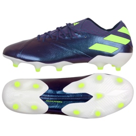 Adidas Nemeziz Messi 19.1 Fg M EG7332 skor purpur purpur