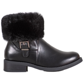 SHELOVET Arbetare Med Päls svart