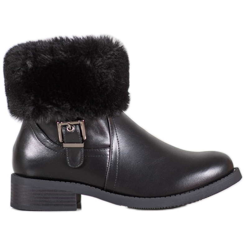 SHELOVET Arbetare Med Päls svart