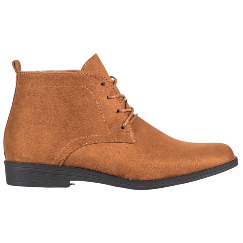 Goodin Bekväma mocka stövlar brun