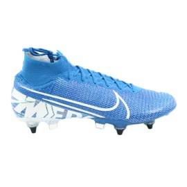 Nike Mercurial Superfly 7 Elite SG-Pro Ac M AT7894-414 fotbollsskor blå