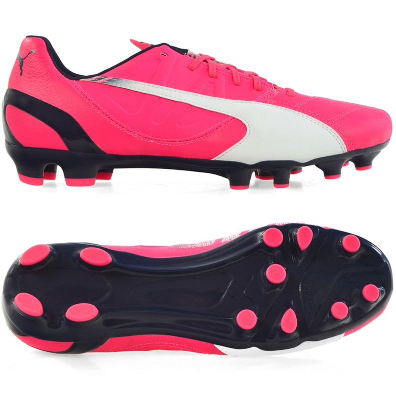 Fotbollsskor Puma Evo Speed ​​3.3 Fg M 103014 03 rosa rosa