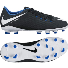 Nike Hypervenom Phelon Iii Fg Jr 852595-002 svart svart