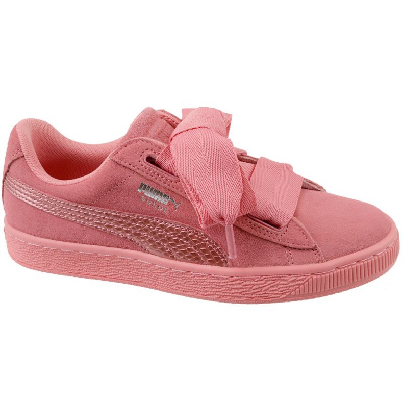 Puma Suede Heart Snk Jr 364918-05 rosa