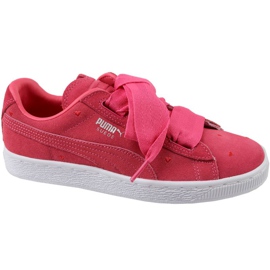Puma Suede Heart Jr 365135-01 skor röd