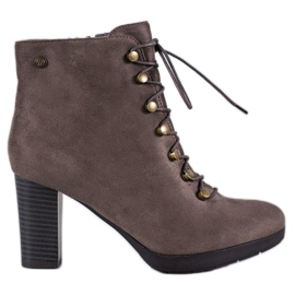 Goodin Varma mocka stövlar beige