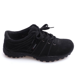 Vandringsskor Läder Nat 6144 Svart