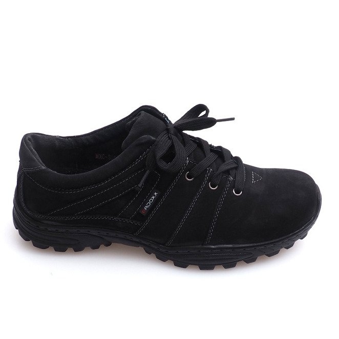 Vandringsskor Läder Nat 6144 Svart