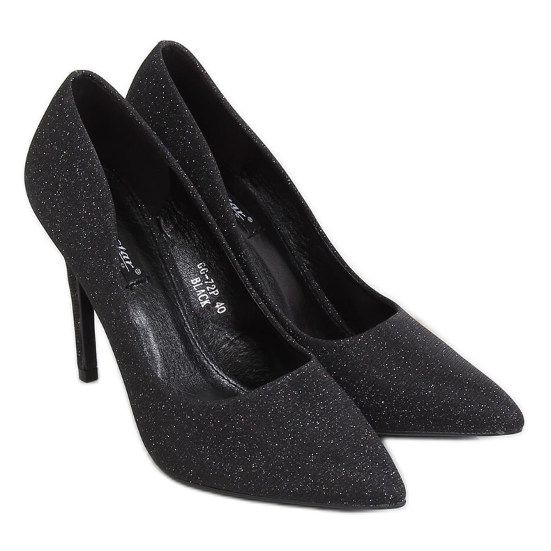 Svarta iriserande stift GG-72P Svart