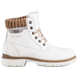 SHELOVET White Trappers vit