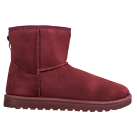 SHELOVET Klassisk Mukluki röd