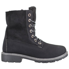 SHELOVET Black Trappers svart
