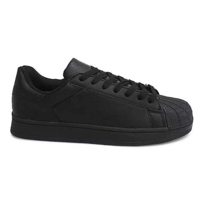 Retro Sneakers Superstar D6806-2 Svart