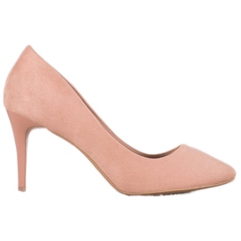 Comer Mocka klackar rosa