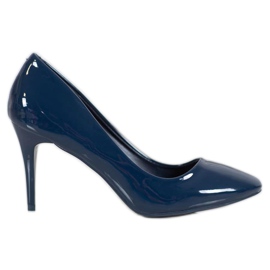 Comer Marinlackerade stift blå