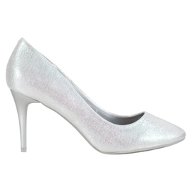 Comer Silverlackerade stift grå