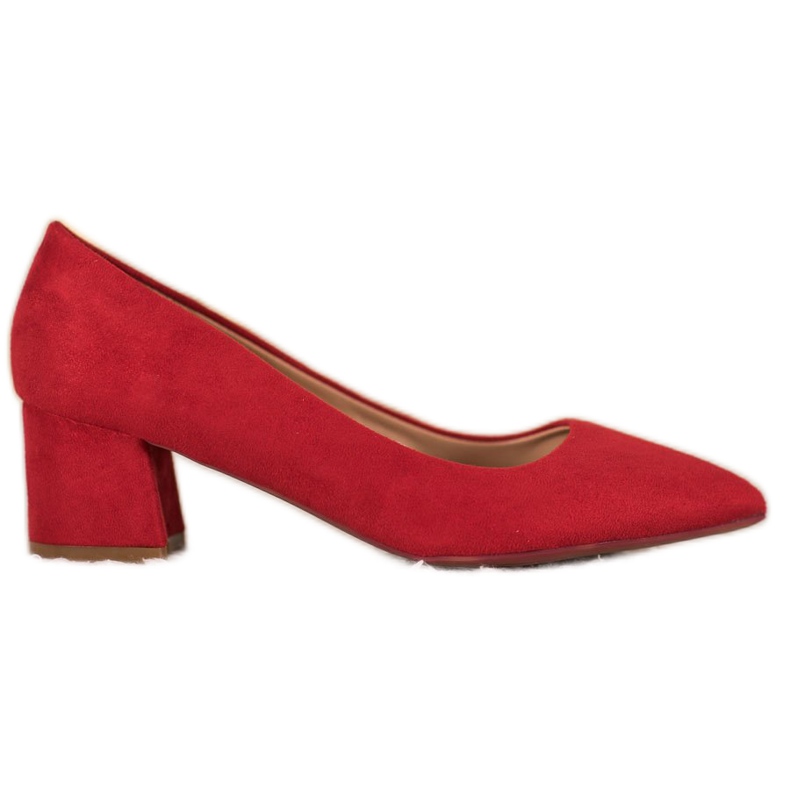 Fama Pumpar På En Pelare röd