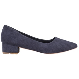SHELOVET Flat Heel Pumps blå