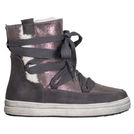 SDS Varma snöskor grå