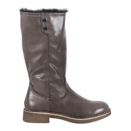 SDS Stövlar Med Roll Up Shank grå