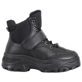 Bona Svarta modebyxor